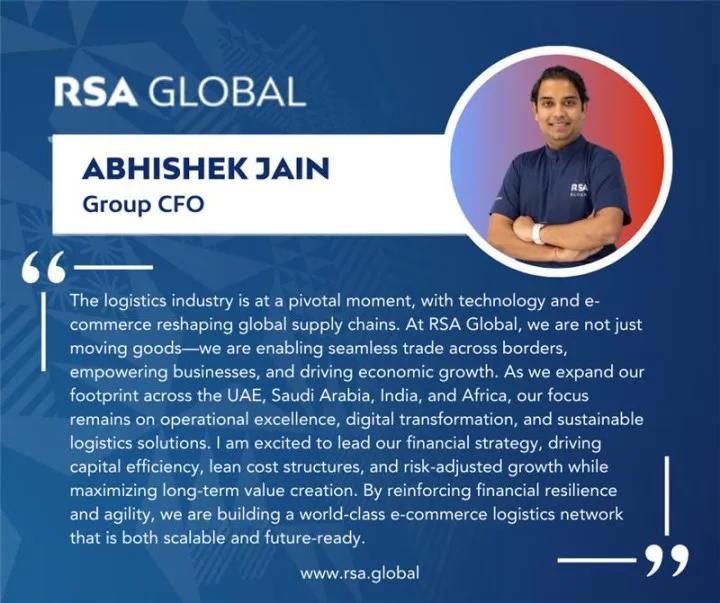 RSA Global Welcomes Abhishek Jain
